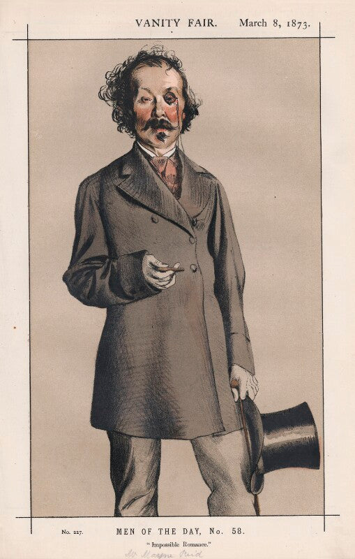 (thomas) mayne reid ('men of the day, no. 58') npg d43578