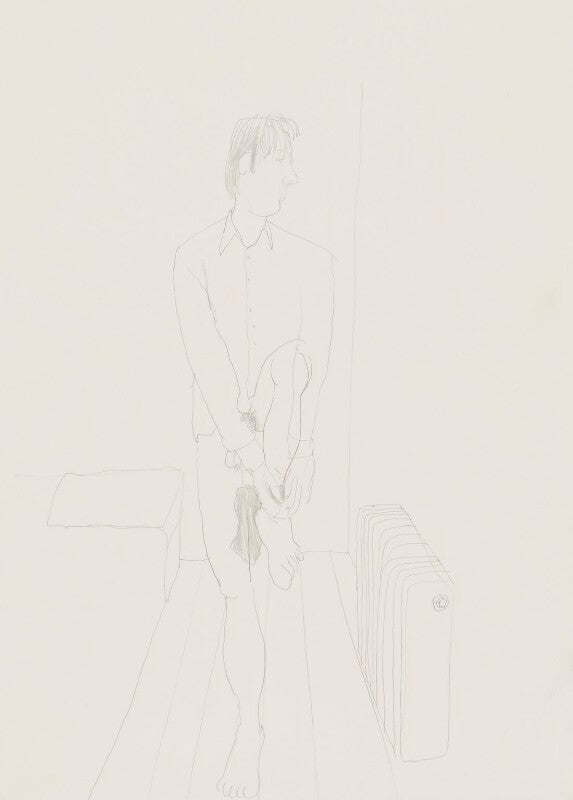 Stuart pearson wright: study for film installation ('moment in a man's day') npg 6745(7)