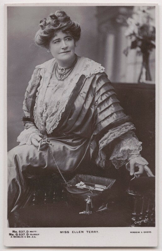 Ellen terry as alice grey in 'alice sit by the fire' npg x197941