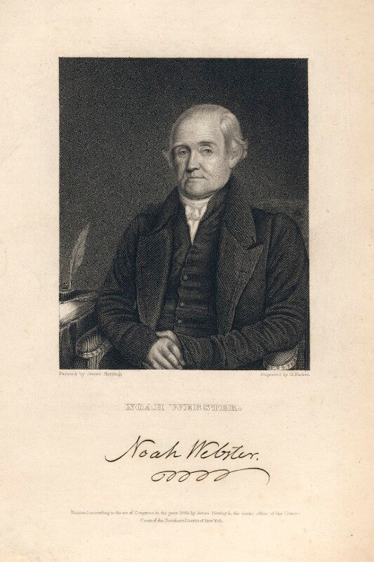 Noah webster npg d16488