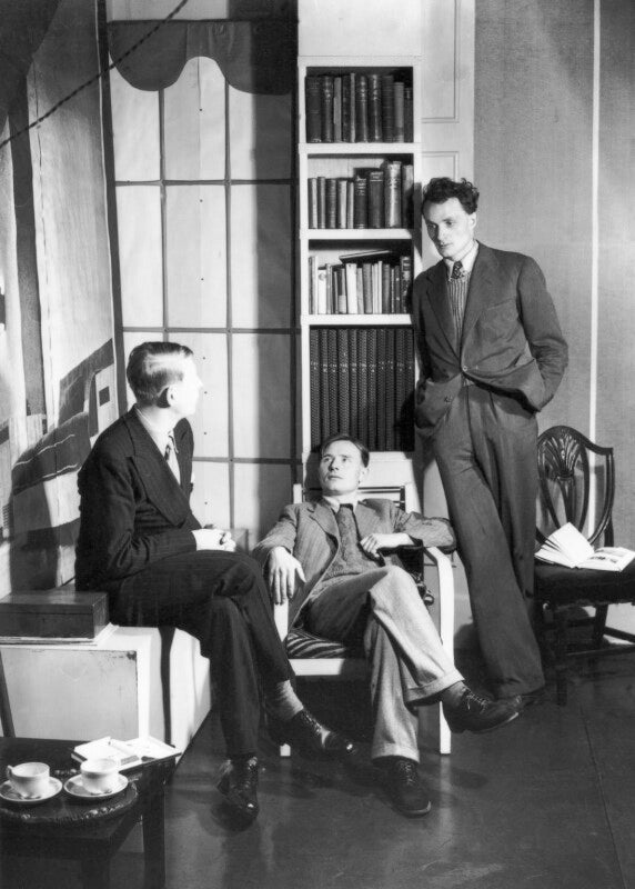 W.h. auden; christopher isherwood; stephen spender npg x2948