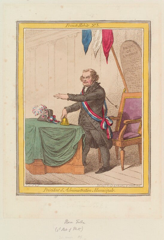 John horne tooke ('président d'administration municipale') npg d12639