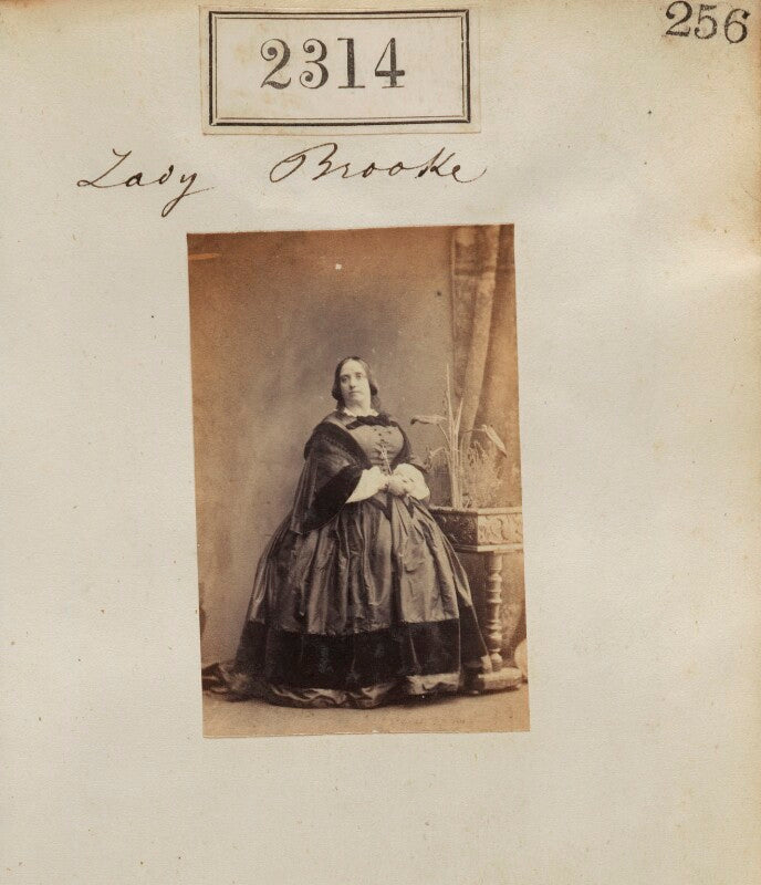 Julia henrietta (née anson), lady brooke npg ax51702