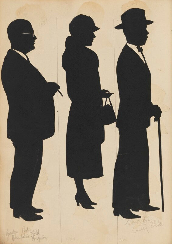 Tourists on the west pier, brighton npg d46702