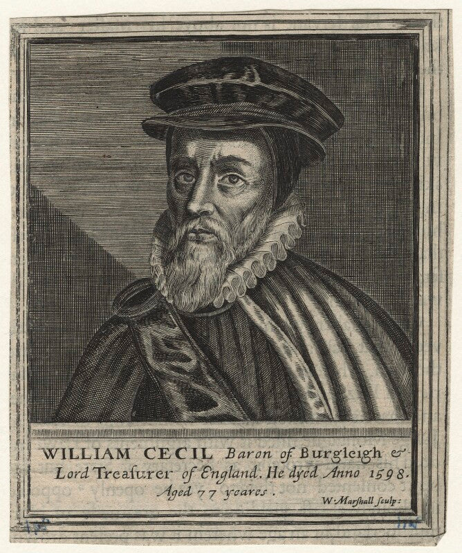William cecil, 1st baron burghley npg d21161