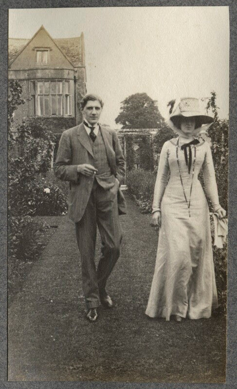 Edward william horner; lady ottoline morrell npg ax140128