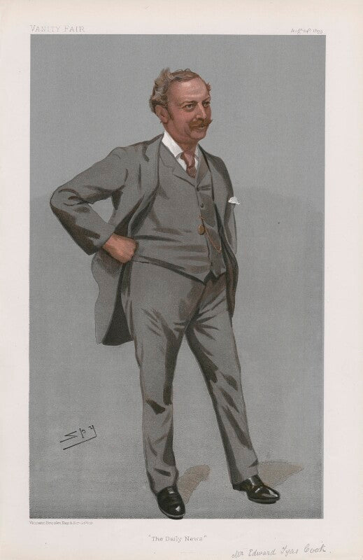 Sir edward tyas cook ('men of the day. no. 758.') npg d44975