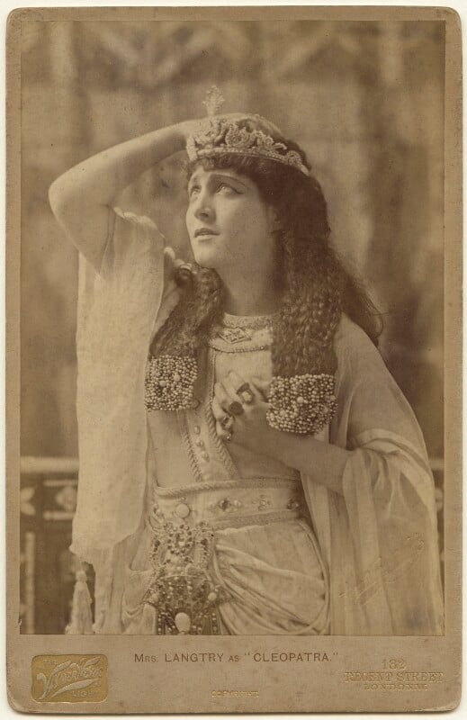 Lillie langtry as cleopatra npg x197343