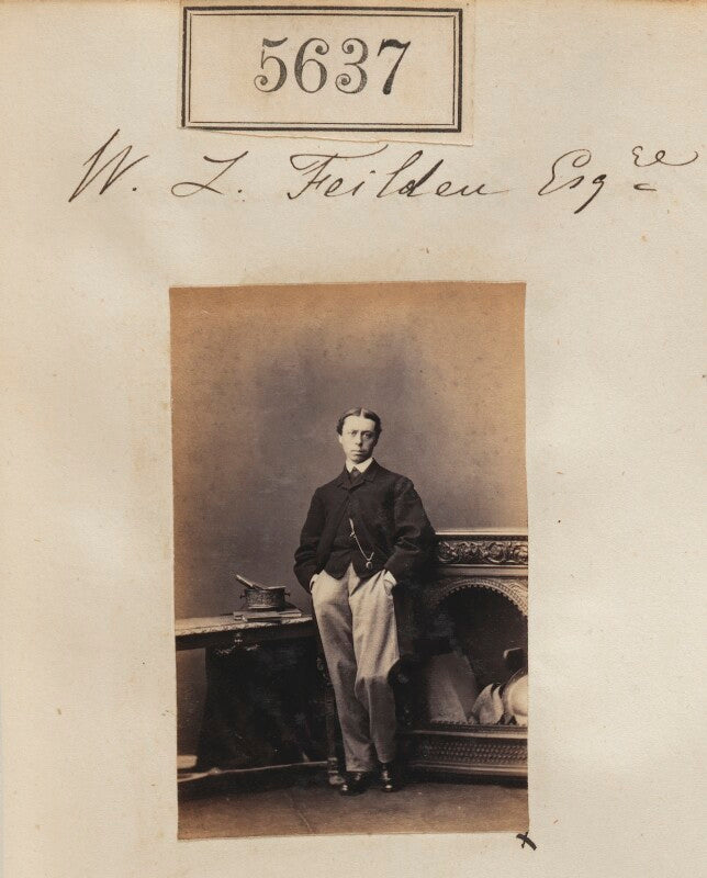 Sir william leyland feilden, 3rd bt npg ax55592
