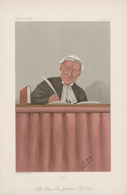 Sir james stirling ('judges. no. 47.') npg d44840