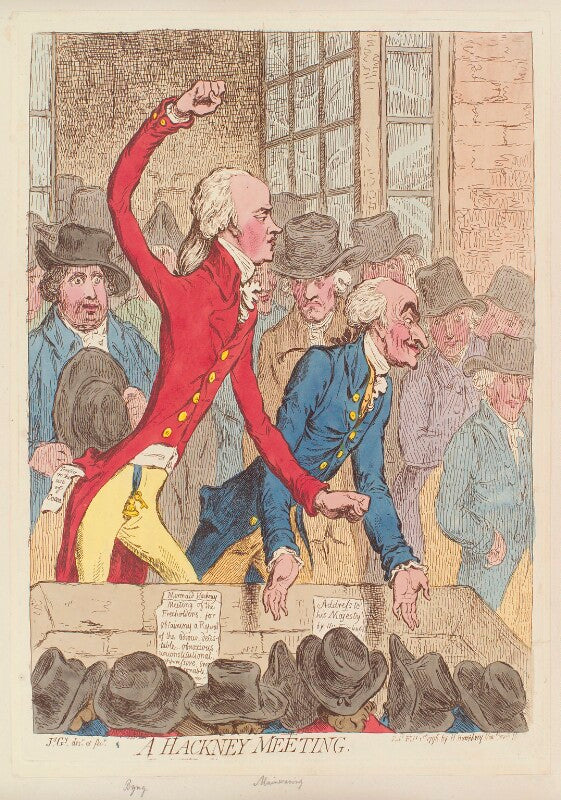 'a hackney meeting' npg d12556