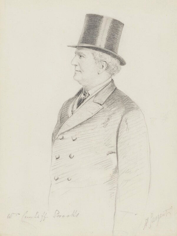Sir william cunliffe brooks, 1st bt npg 5627