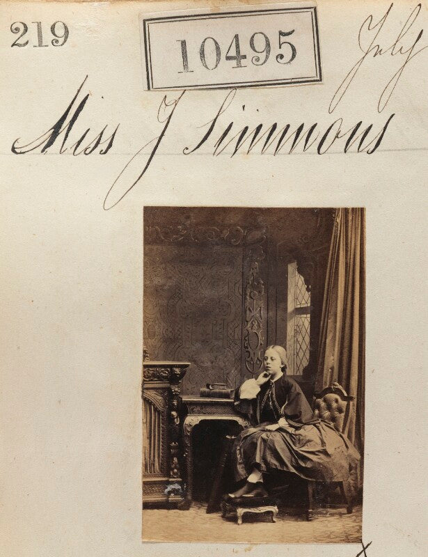 Miss j. simmons npg ax60209