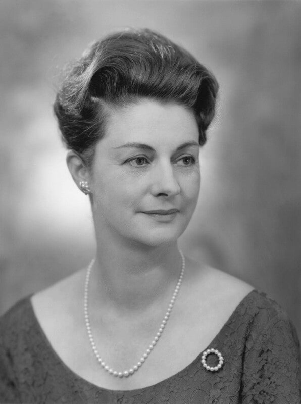 Esmé mae (née burcher), lady grey of naunton npg x170324