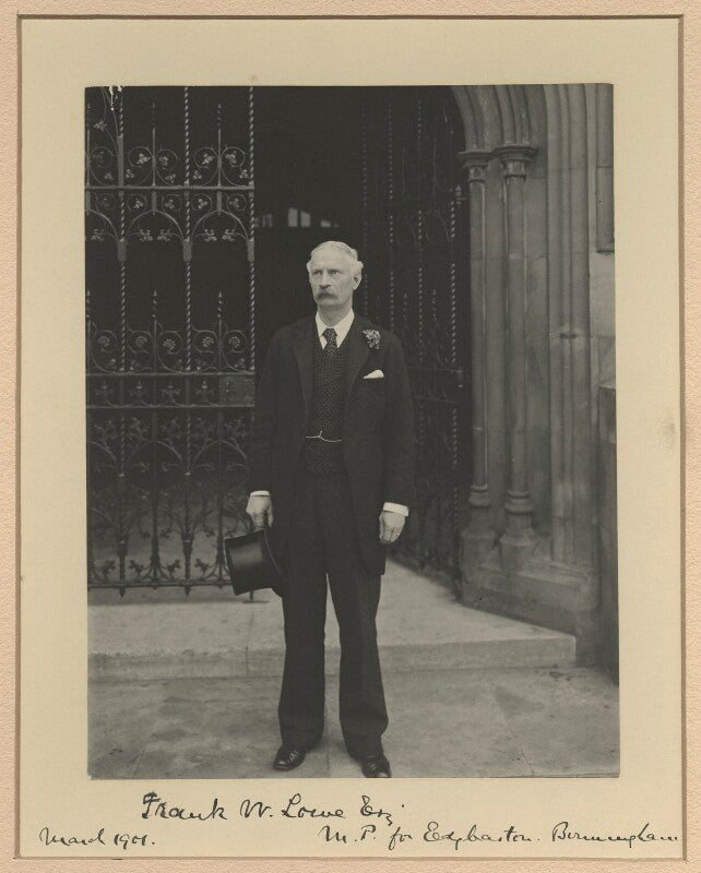 Sir francis william ('frank') lowe, 1st bt npg x31526