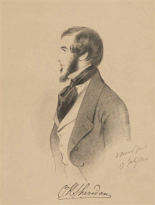 Charles kinnaird sheridan npg d47467