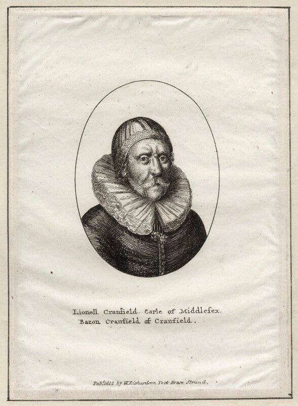 Lionel cranfield, 1st earl of middlesex npg d28218