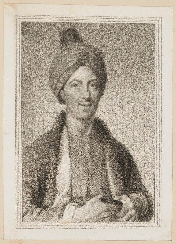 Richard suett as ibrahim in colman's 'blue beard' npg d38644