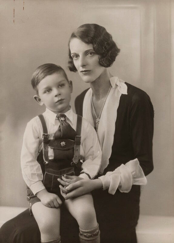 Valentine bagot rudolph haylett walker ramsey; hon. cicely sylvia ramsey (née molesworth) npg x84521