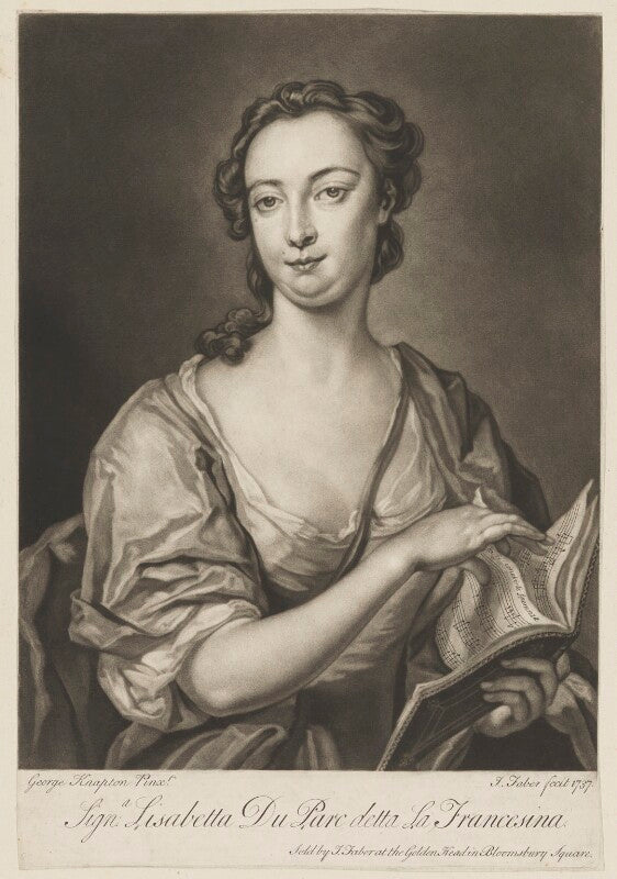 Lisabetta du parc ('la francesina') npg d36040