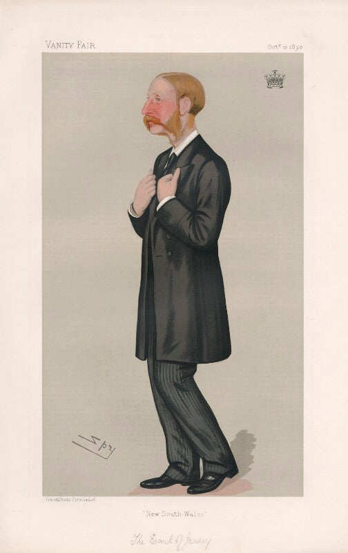 Victor albert george child villiers, 7th earl of jersey ('statesmen. no. 573.') npg d44511