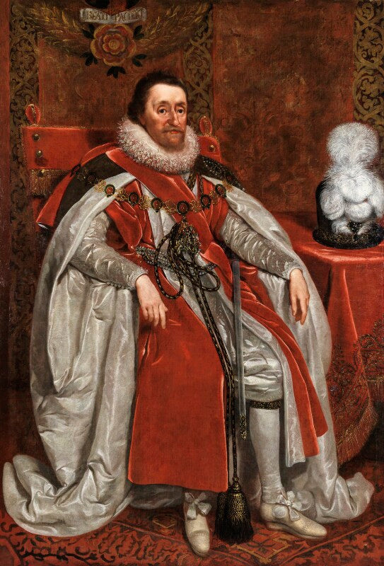 King james i of england and vi of scotland npg 109