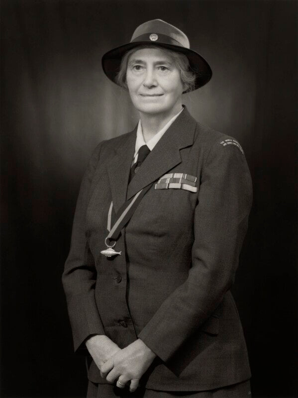 Olave st clair baden powell (née soames), lady baden powell npg x170021