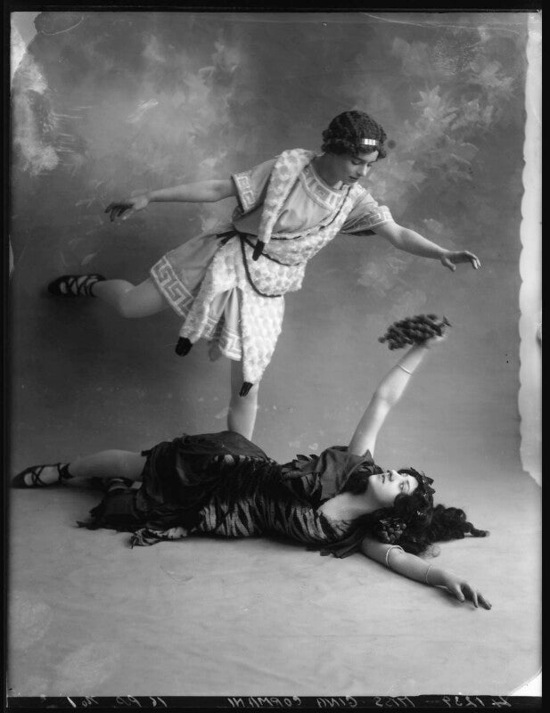 Gina cormani and an unknown woman npg x103169