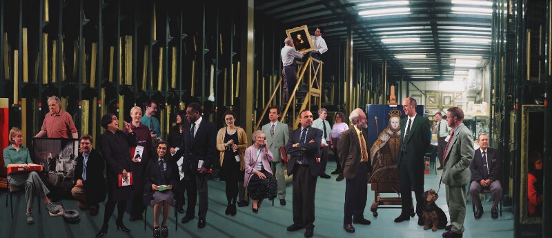 The staff of the national portrait gallery npg x88800