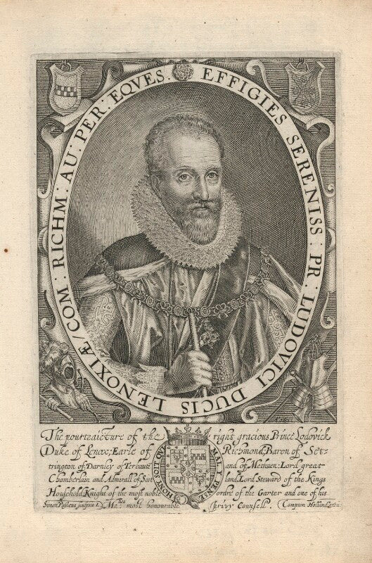 Ludovick stuart, 2nd duke of lennox and duke of richmond npg d5813