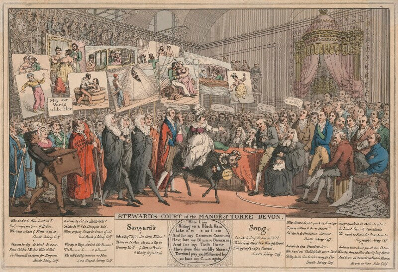 Steward's court of the manor of torre devon npg d48675