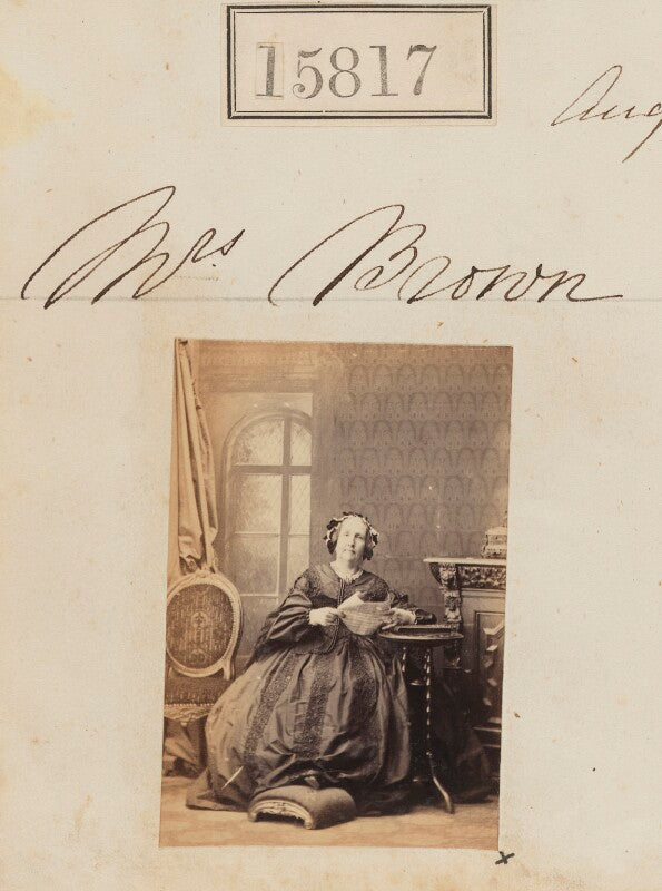 Mrs brown npg ax63747