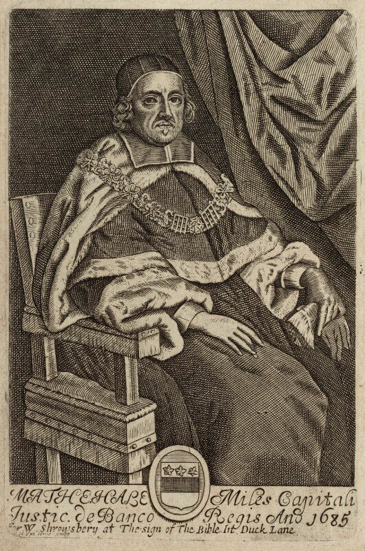 Sir matthew hale npg d29869