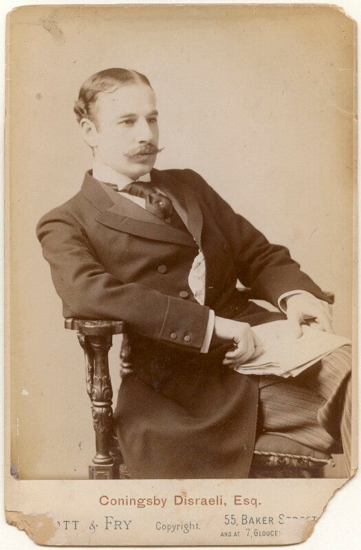 Coningsby ralph disraeli npg x197293