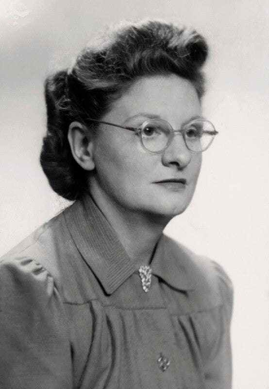 Joan (née beames), lady bailey npg x86234