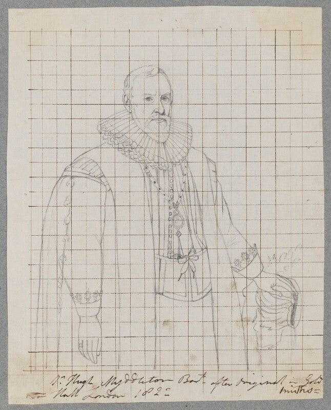 Sir hugh myddelton, 1st bt npg d17142