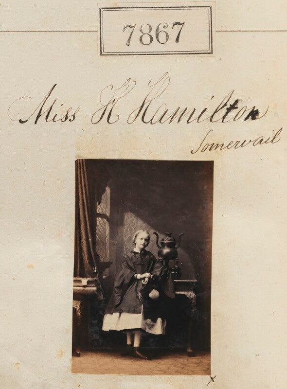 Miss h. hamilton npg ax57706