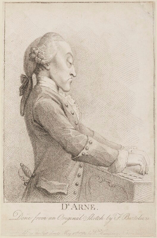 Thomas augustine arne npg d14285