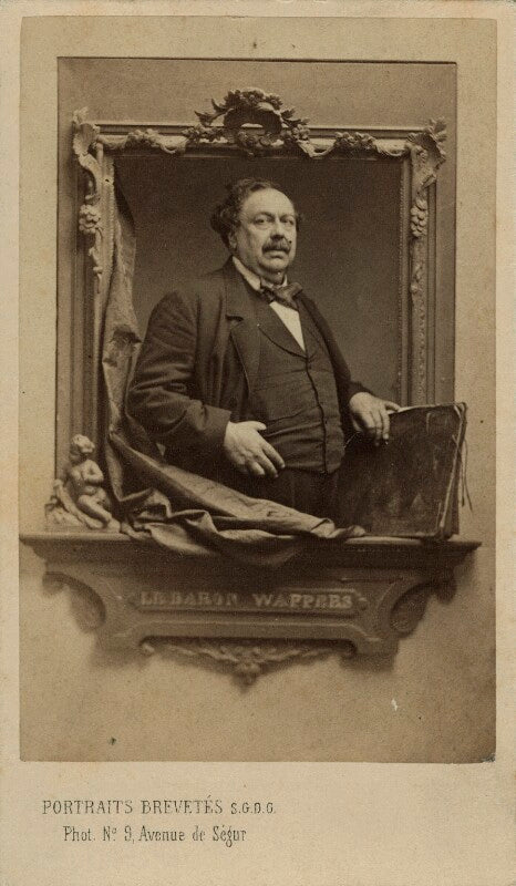 (egide charles) gustave wappers, baron wappers npg ax17188