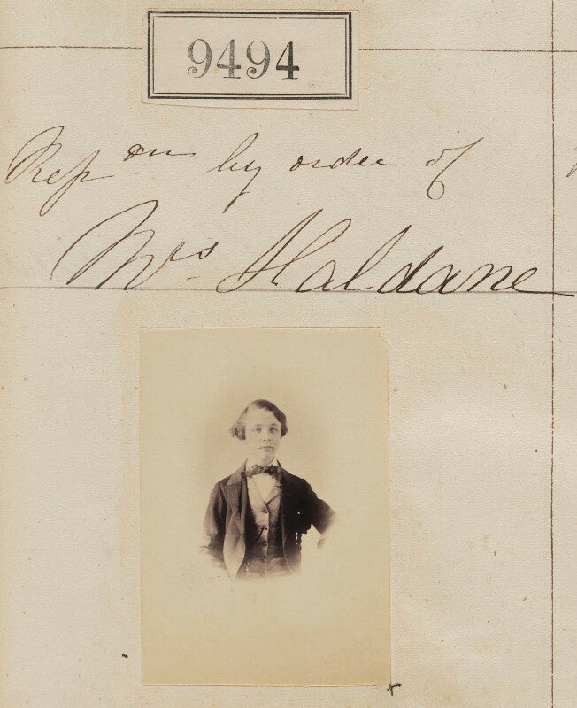 Reproduction by order of mrs haldane npg ax59302
