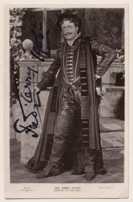 Fred terry as sir john manners in 'dorothy o' the hall' npg x26839