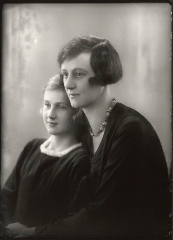 Hon. mary edith percy; stella katherine percy (née drummond), lady percy of newcastle npg x150327