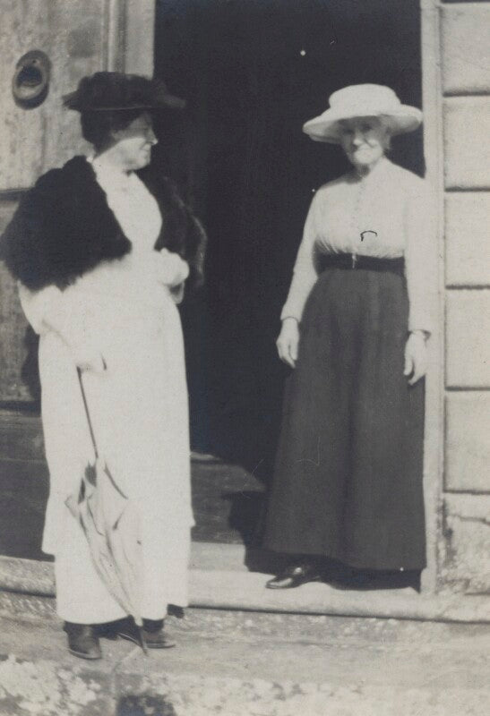 Mary berenson (née smith); janet ann ross (née duff gordon) npg ax161131