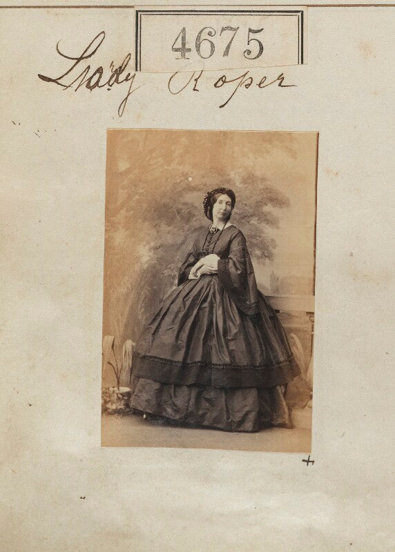 Charlotte lydia (née pleydell bouverie), lady roper npg ax54687