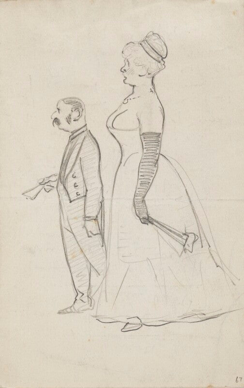 Unknown clergyman and wife npg d43127