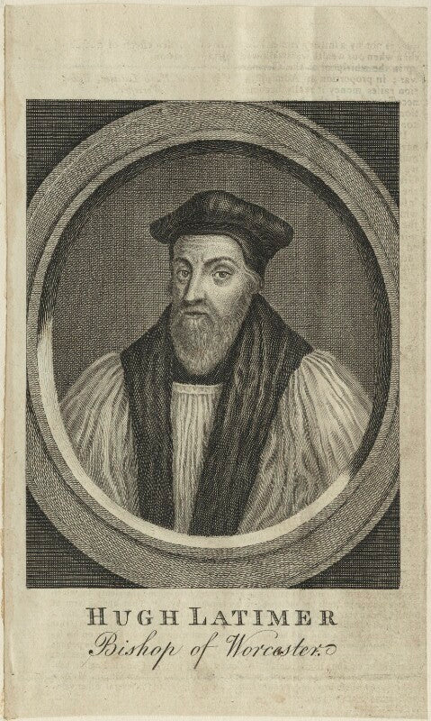 Hugh latimer npg d24834