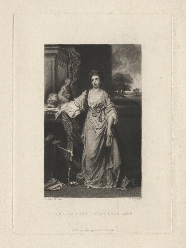 Anne hussey (née delaval), lady stanhope npg d4293
