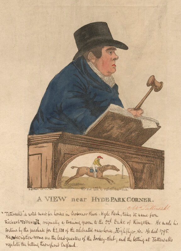 Edmund tattersall ('a view near hyde park corner') npg d13414