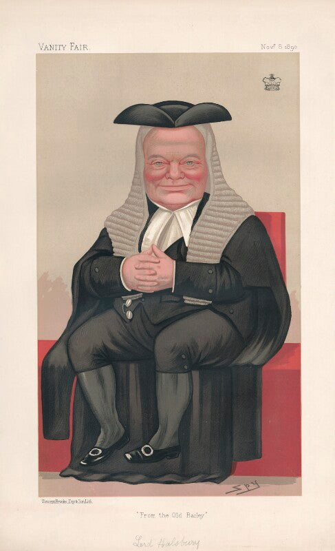 Hardinge stanley giffard, 1st earl of halsbury ('statesmen. no. 574.') npg d44515