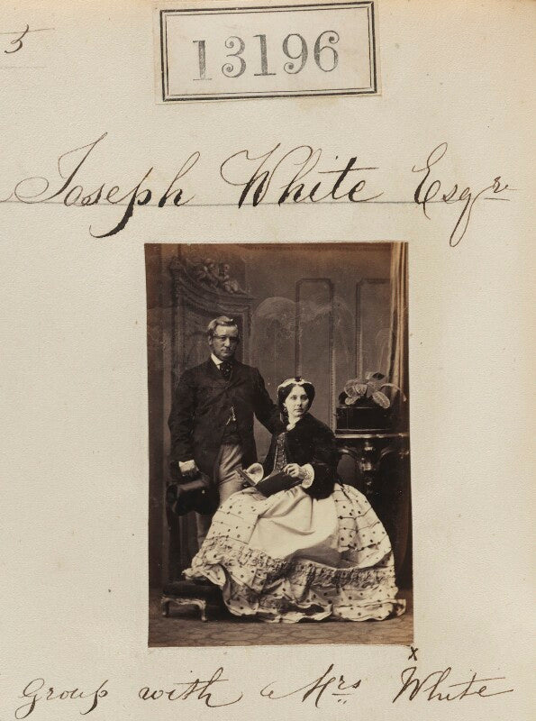 Joseph white; mrs white npg ax62829